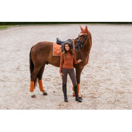 Equestrian Stockholm FW'21 Bronze Gold выездковый вальтрап