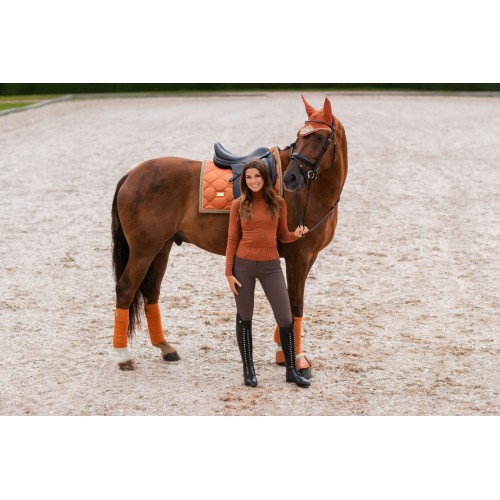 Equestrian Stockholm FW'21 Bronze Gold dressage saddlepad