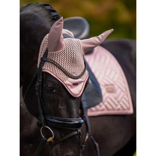 Equestrian Stockholm Midsummer Blush Modern Ear Bonnet