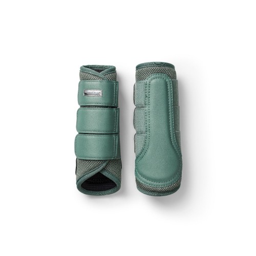 Equestrian Stockholm Mint Green Classic Mesh Brushing Boots