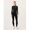 Equestrian Stockholm All Black Riding Tights Full Grip Movement