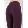 Equiline FW25 High Waist Riding Tights Caisfh Full grip