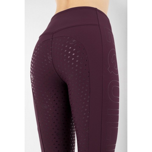 Equiline FW25 High Waist Riding Tights Caisfh Full grip