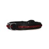Equestrian Stockholm Bordeaux dog collar