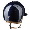 KEP Italia Smart Nova Metal Polish Blue with Cognac Strap