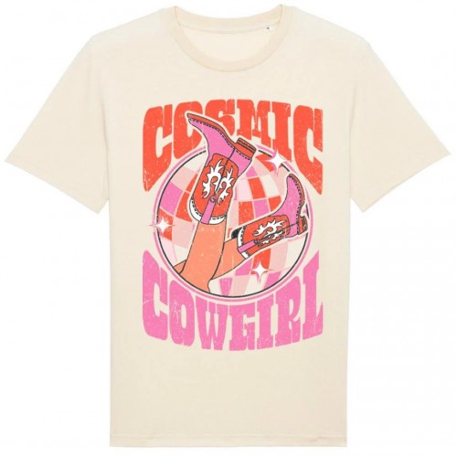 Moonrise Western T-shirt Cosmic Cowgirl