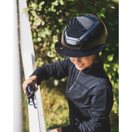 Kask Star Lady Pure Shine 2.0 Black Crystals Origin Black Graphite