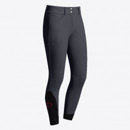 Cavalleria Toscana SS26 American с коленной леей Perforated женские бриджи