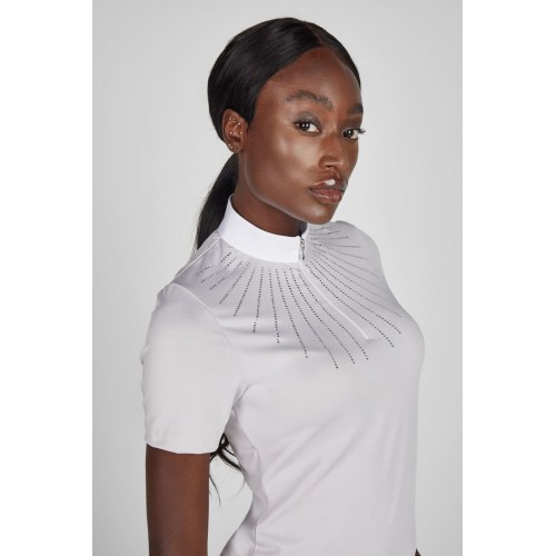Pikeur SS26 Competition Shirt Rhinestones The Core