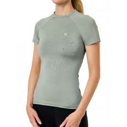 Equestrian Stockholm Pistachio белый Dynamic Base Layer с коротким рукавом