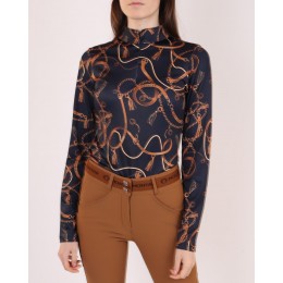 Montar FW'23 Haily Print поло