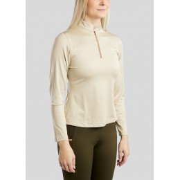 Montar FW25 MoGlenda с длинным рукавом рубашка розовым золотом Tape