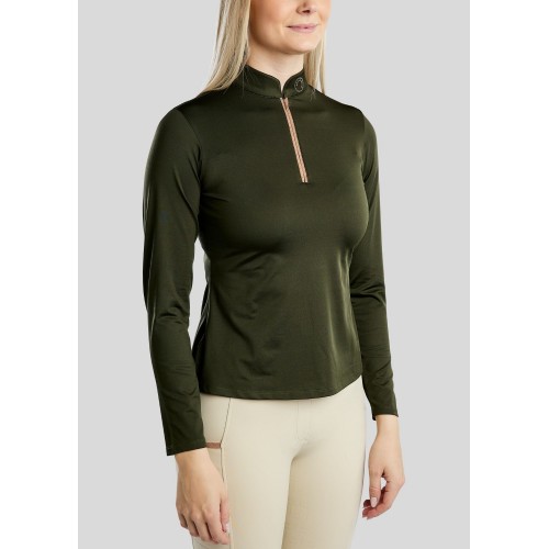 Montar FW25 MoGlenda Longsleeve Shirt Rosegold Tape