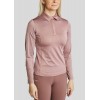Montar FW25 MoSusan LS Polo Rosegold Print and push button