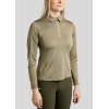 Montar FW25 MoSusan LS Polo Rosegold Print and push button
