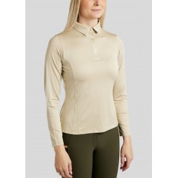 Montar FW25 MoSusan LS поло розовым золотом Print и push button