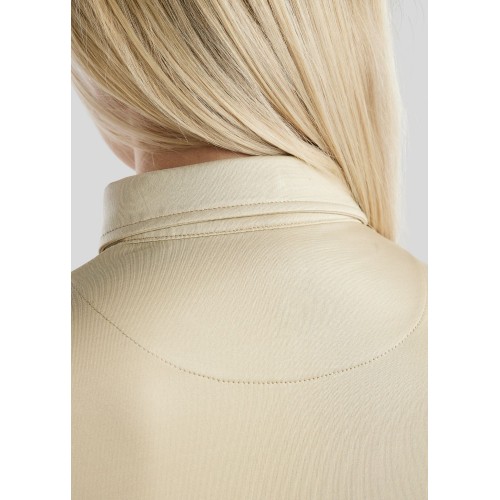 Montar FW25 MoSusan LS Polo Rosegold Print and push button