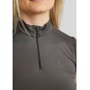 Montar SS26 MoPearl Pintuck Sleeveless Polo Slate Grey