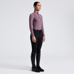 Cavalleria Toscana FW25 CT L/S тёплый джерси w/Piping тренировочный женское поло