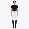 Cavalleria Toscana FW'23 Tech Piquet Button S/S Competition Polo Women