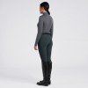 Cavalleria Toscana FW'24 CT Tech Wool Half Zip Training Turtleneck Shirt for Women