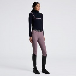 Cavalleria Toscana FW25 CT L/S тёплый джерси w/флисовый Insert тренировочный женское поло