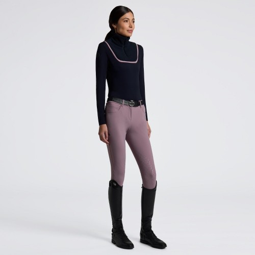 Cavalleria Toscana FW25 CT L/S Warm Jersey w/Fleece Insert Training Polo Women's