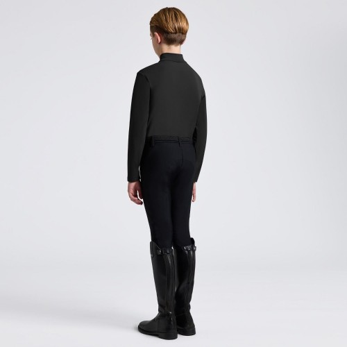 Cavalleria Toscana FW25 CT L/S Warm Jersey with Piping Boys' Training Polo