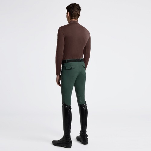 Cavalleria Toscana FW25 CT Tech Wool Half Zip Training L/S Turtleneck Men