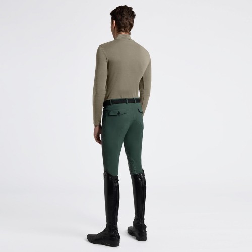 Cavalleria Toscana FW25 CT Tech Wool Half Zip Training L/S Turtleneck Men