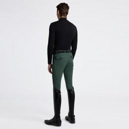 Cavalleria Toscana FW25 CT Tech шерстяной с короткой тренировочный на молнии L/S водолазка мужской