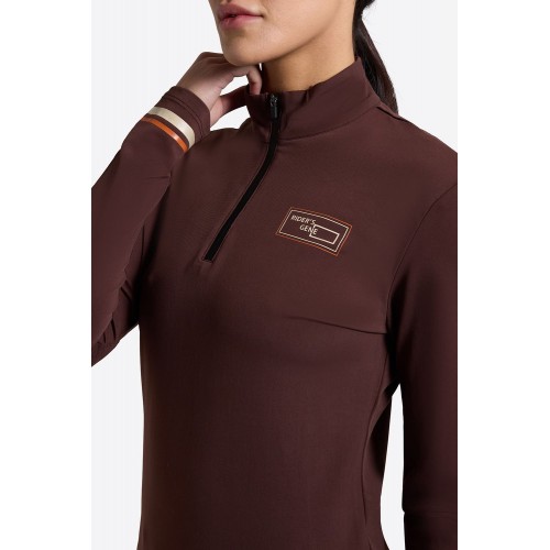 RG FW25 RG L/S Warm Jersey Training Polo Women