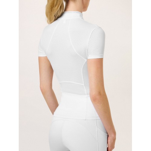 Equestrian Stockholm Revenew Competition Shirt Short Sleeve White