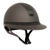 Samshield 2.0 Miss Shield Shadowmatt Brown Black Crystal Fabric Top Frontal Band Matt Black Trim + Blazon