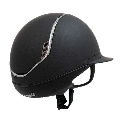 Samshield 2.0 Miss Shield Black 300 SW Crystal Black Chrome Trim Chrome Black Blazon