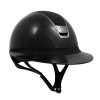 Samshield 2.0 Miss Shield Glossy Black Crystal Fabric Top Frontalband Chrome Black Blazon Trim + 5 SW Crystal Black