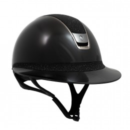 Samshield 2.0 Miss Shield Glossy чёрный Crystal ткань топ Frontalband Chrome чёрный Blazon отделка + 5 SW Crystal чёрный