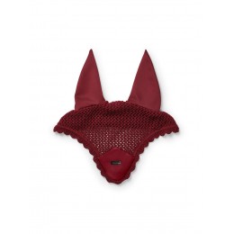 Equestrian Stockholm Satin Merlot Oornetje