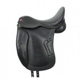 Brindisi dressage saddle in PU leather