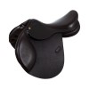 Jumping saddle hammered leather