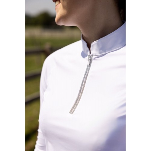 Kentucky Women's Classic Match Jersey with Glitter Zipper Long Sleeves