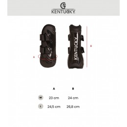 Kentucky передние ногавки Bamboo Velcro