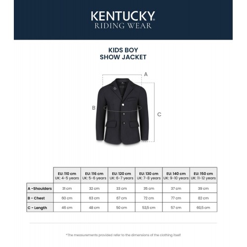 Kentucky Sammy Kids Boys Show Jacket