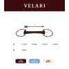 Velari Eggbutt Snaffle Flex Hard 20mm