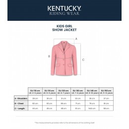 Kentucky Paris детский для девочек турнирный фрак