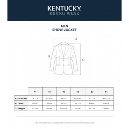 Kentucky мужской турнирный фрак Classic
