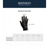 Kentucky Riding Gloves with Grip and Tone-on-Tone Glitter