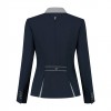 Juul C SS'23 competition jacket Navy gray swarovski