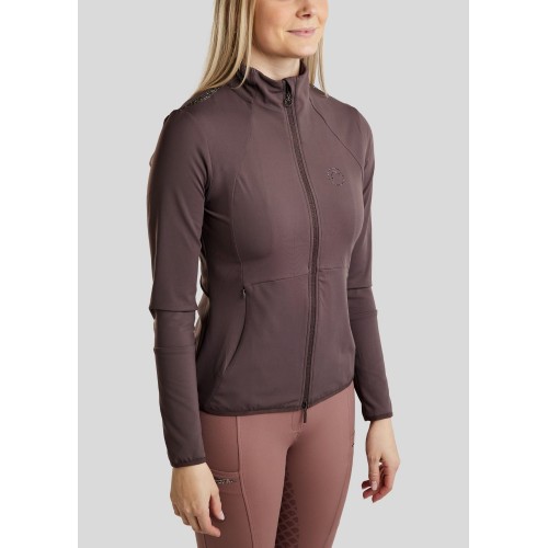 Montar FW25 MOEmilia Ultra Soft Zip Jacket with Crystals