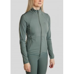 Montar FW25 MOEmilia Ultra Soft молнией куртка с Crystals
